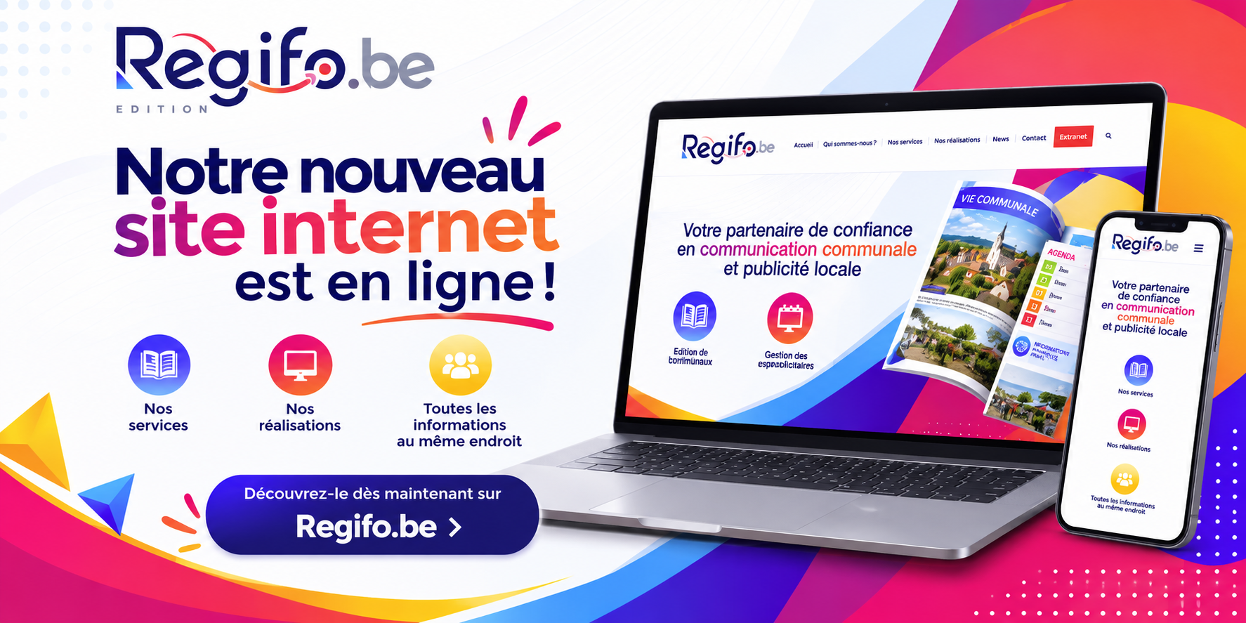 Notre nouveau site internet est en ligne